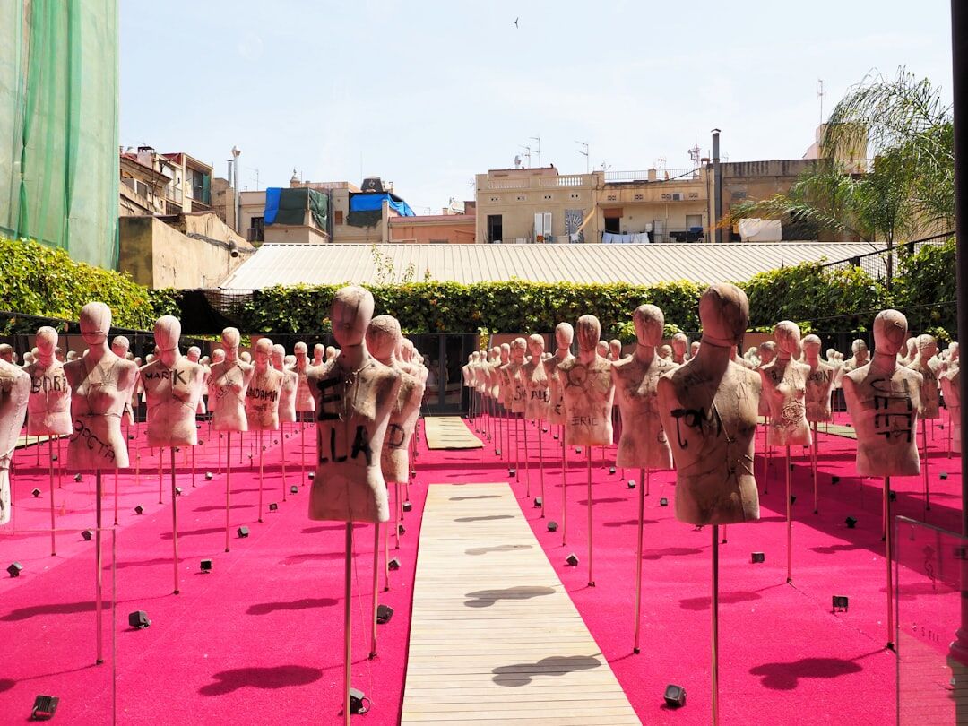 Paparazzi photographers with cameras at a red carpet event